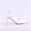 Una Healy Follow The Crowd Slingback - White Patent